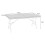 Table de camping - HELLOSHOP26 - 180 x 75 x 72 cm - Effet rotin noir - Pliable - Robuste 2