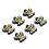 6 PCS Tennis Schläger Vibration Dämpfer Schädel 7