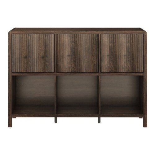 Comôde - HELLOSHOP26 - 76,5 x 110 x 30 cm - MDF - 3 compartimentos abertos - Push-to-Open 2
