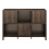 Comôde - HELLOSHOP26 - 76,5 x 110 x 30 cm - MDF - 3 compartimentos abertos - Push-to-Open 5