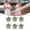 6 PCS Tennis Schläger Vibration Dämpfer Schädel 12