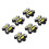 6 PCS Tennis Schläger Vibration Dämpfer Schädel 6