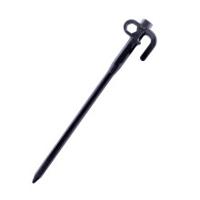 Rostfreie Zeltnägel, sechseckige Stangenspitzen mit Haken, robuste Aluminiumlegierung für Camping, korrosionsbeständig, leicht einzuschlagen und