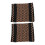 2Pcs Stricken Kupfer Arch Unterstützung 6