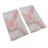 1 Paar Knieorthese, Nylon, gestrickt, Silikon, 9