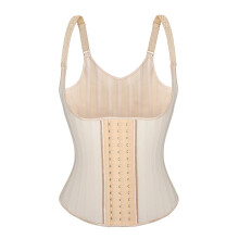 Waist Trainer For Women Latex Underbust Corset Cincher With 25 Steel Bones Vest Fajas Belt Shaper