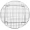 Spacesaving, foldable grill grate, portable grill rack for bread, suitable for cooking, baking, and steaming. 2
