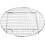 Spacesaving, foldable grill grate, portable grill rack for bread, suitable for cooking, baking, and steaming. 5