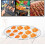 Spacesaving, foldable grill grate, portable grill rack for bread, suitable for cooking, baking, and steaming. 3