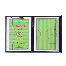 Foldable soccer training board, portable soccer game clipboard