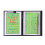 Foldable soccer training board, portable soccer game clipboard 1