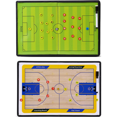 Foldable soccer training board, portable soccer game clipboard 2