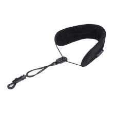 Adjustable and Padded Saxophone Shoulder Strap for Alto, Tenor, and Soprano Saxophones – Comfortable and Durable with Hook for Secure Use