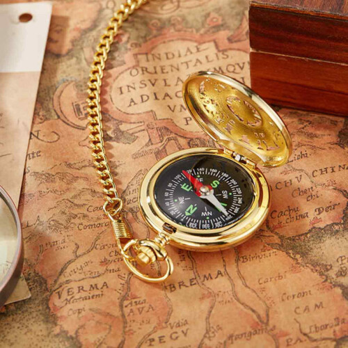 Ρολόι τσέπης Steampunk με σκελετό για άνδρες, με φωτεινό καντράν και μαύρο καντράν σε 2