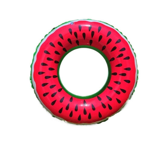 Inflatable air mattress water float, inflatable buoy, pool float, pineapple watermelon swimming ring