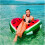 Inflatable air mattress water float, inflatable buoy, pool float, pineapple watermelon swimming ring 4