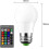 RGB 3W Light Bulb with Remote, MultiColour, Dimmable Smart LED, E27, AC 5