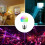 RGB 3W Light Bulb with Remote, MultiColour, Dimmable Smart LED, E27, AC 4