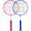Smashminton Junior Edition: Ρακέτες Vibrant2pc, 5 Shuttlecocks και θήκη μεταφοράς, ένα απαραίτητο κιτ για 3