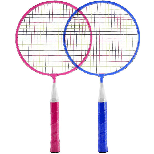 Smashminton Junior Edition: Ρακέτες Vibrant2pc, 5 Shuttlecocks και θήκη μεταφοράς, ένα απαραίτητο κιτ για 2