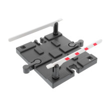 Railway Rails Accessories Train Party Dark Grey Plastic Darkgray