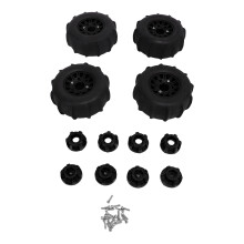 Koła i opony do ciężarówek Monster Truck, kompatybilne z piastami sześciokątnymi 12 mm, 14 mm, 17 mm, doskonała wydajność w każdych