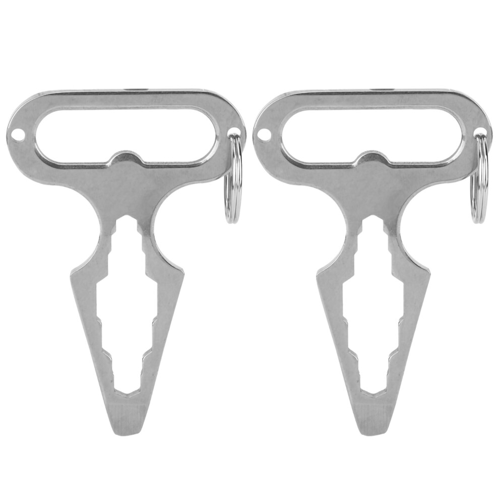 Multipurpose Screwdriver Set, Titanium Pry Bar For Portable Outdoor Gear Stainless Steel Boat Key Tool For Camping Hiking Fishing Hunting Backpacking 9088816652706