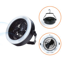 LED-teltlampe, tredimensionelt design af luftudløb, blændfri lampedesign, øjenbeskyttelse, 360 graders rotation, ideel til udendørs vandreture
