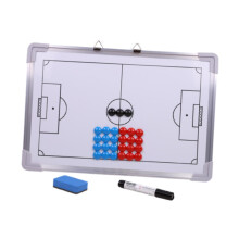 Football Board Coaching Training Board Erasable With Marker Pen 27Button Strategy Kit Guidance Tool