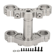 Gabelbrückensatz aus 7075 Aluminium, Upgrade-Teile für Losi 1/4 Promoto MX Motorräder, CNC-gefräst, korrosionsbeständig, leicht, verschleißfest