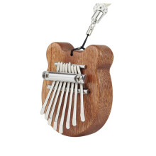 Thumb piano with 8 keys, portable kalimba musical instrument, easy to play for boys, girls, and adults, finger piano.