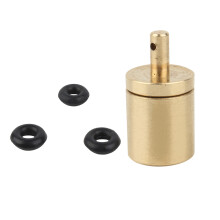 Adaptador para bombona de butano, recarga de gas para hornillo de exterior, tamaño portátil para camping y senderismo, incluye juntas tóricas