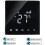 Smart Touch Thermostat Curved LCD Screen Timer Switch For Scheduled Heating And Cooling Compatible With HVAC Systems 4