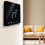 Smart Touch Thermostat Curved LCD Screen Timer Switch For Scheduled Heating And Cooling Compatible With HVAC Systems 3