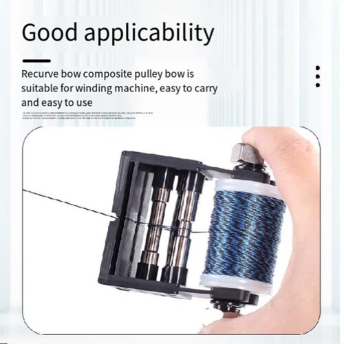 Composite Recurve Bowstring Winding Device Guard String Winding Device Archery Archery Equipment Easy Install Easy to Use 1