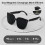 Smart Audio Glasses with Bluetooth Speaker, Polarized Sunglasses, Model 1008 1