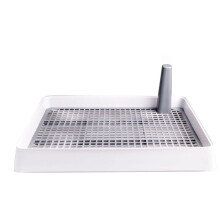 Dog Potty Toilet Training Tray, Dog Potty Tray with Wall, Training Toilet Potty Tray for Puppies, Dog Tray for Urine.