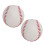 Übungs-Softball aus PU-Leder, hart, 10