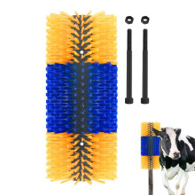 Scratch brushes for livestock, Scratch brush, full massage, animal care, farm, shedding kit, brush for mules, , Blue, Green