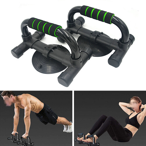 Portable Fitness Trainer, Push-Up Stands Handle For Floor Exercises, High-Strength Solid Construction 1