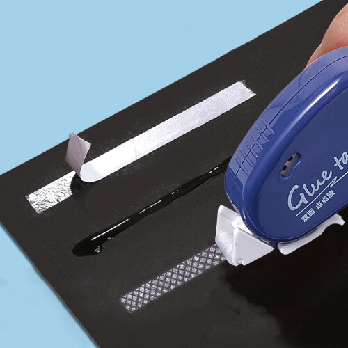 Adhesive Applicator for Collecting Albums – Portable doublesided tape roll with ergonomic handle 2