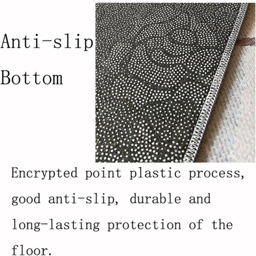 Carpet Runner, AntiSlip, Washable, for Hallway, Kitchen (Grey, 60x120CM) 1