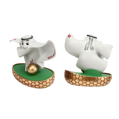 9 cm 2022 Weltmeisterschaft 3D La'eeb Maskottchen 2