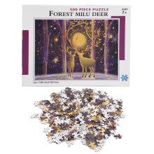 500 stücke Wald Hirsche Puzzle Pädagogisches