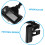 Plastic Black Pencil sharpener Drafting board clips Painting tool sharpener 2