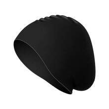 Ergonomische Badekappe für Leistungsschwimmer, hält das Haar feuchtigkeitsfrei und schützt vor Chlor, mit rutschfester Innenseite und