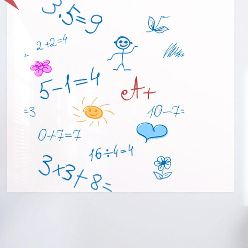 Dry Erase Sticker, White Board Sticker, Easy Application 45 cm x 2 m 1
