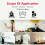 Dry Erase Sticker, White Board Sticker, Easy Application 45 cm x 2 m 3