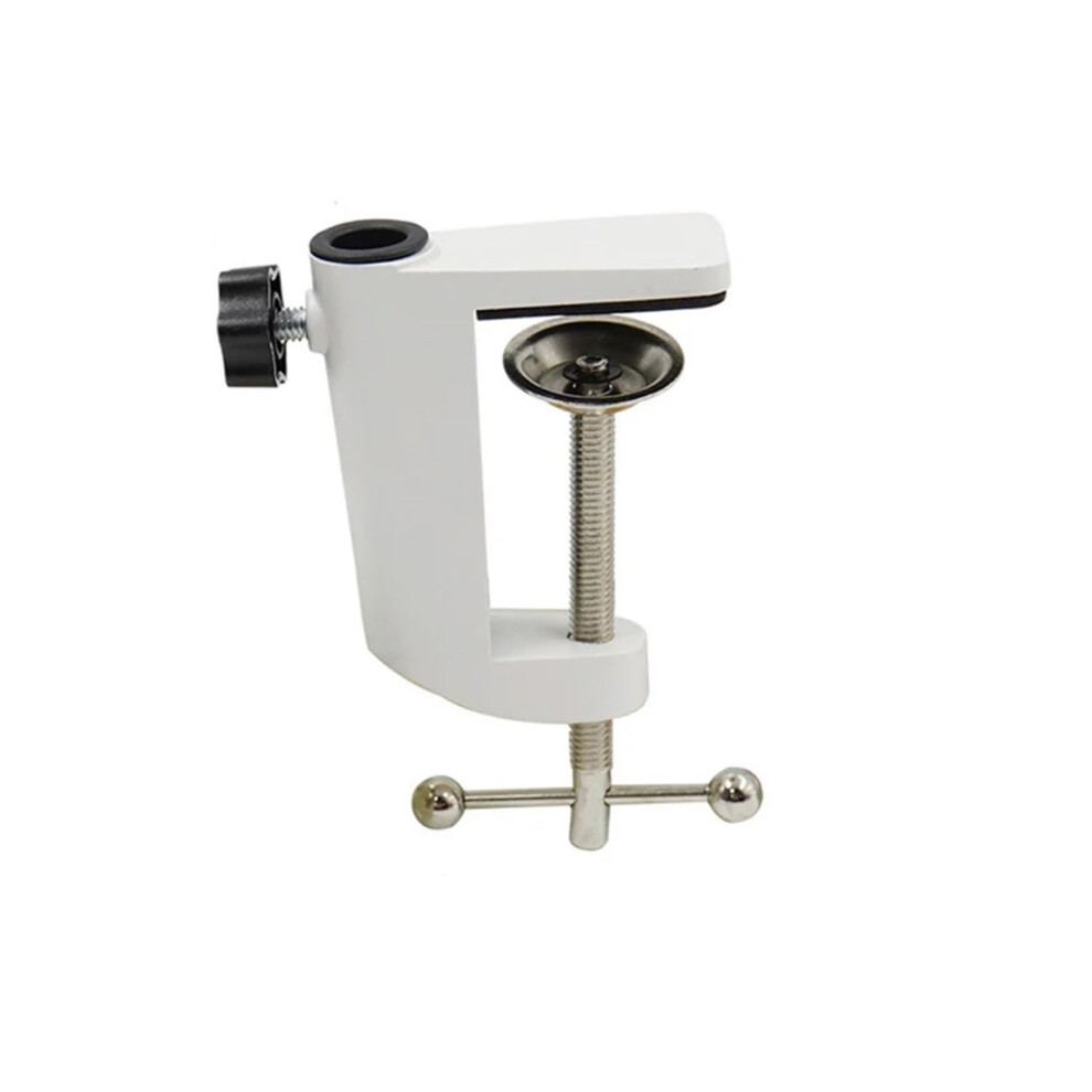 C Clamps 2Pcs Desk Table Mount Clamp For Microphone Stands Replacement Part For Woodworking Desktop Clips White 9323874486178