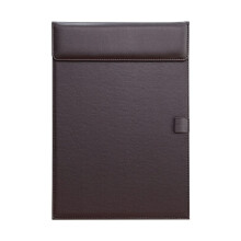 A4 Clipboard Folder  Leather Clipboard A4 File Clip Folder Document Holder Magnetic Conference Pad with Pen Holder for Hotel Office Hospital School